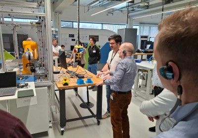 Im Open Lab zeigt Siemens aktuelle Projekte von Kollaborationspartnern.