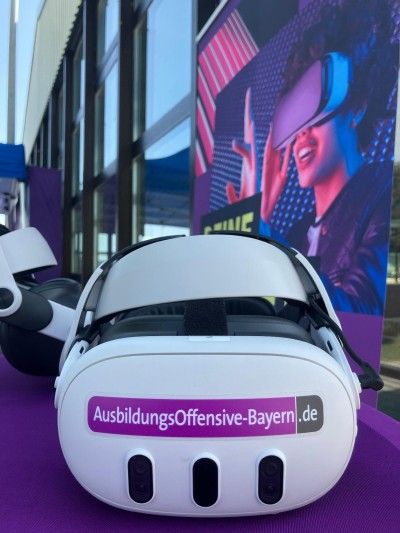 Berufsorientierung mit VR-Brillen