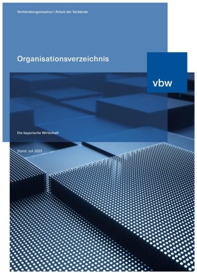 Das vbw Organisationsverzeichnis 