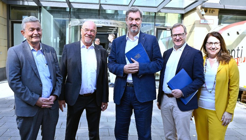 Spitzengespräch von CSU und bayme vbm vbw