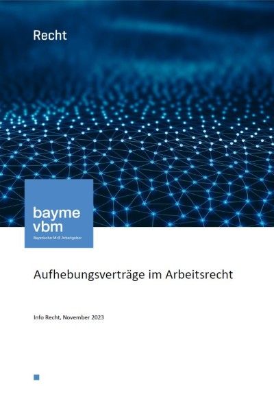Aufhebungsverträge im Arbeitsrecht