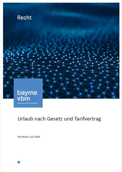 Urlaub nach Gesetz und Tarifvertrag 