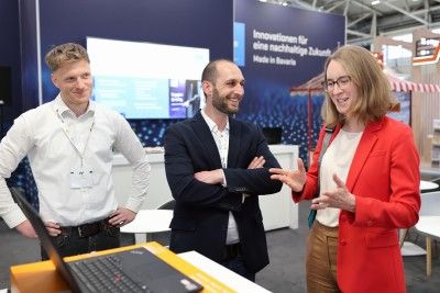 Besuch der Vorsitzenden von B&Uuml;NDNIS 90/DIE GR&Uuml;NEN Bayern