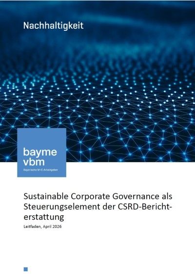 Sustainable Corporate Governance als Steuerungselement der CSRD-Berichterstattung