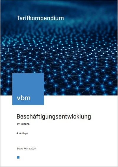 Tarifkompendium Beschäftigungsentwicklung überarbeitet