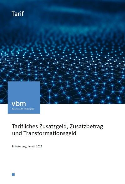 Tarifliches Zusatzgeld, Zusatzbetrag und Transformationsgeld