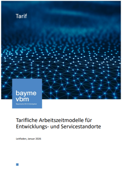 Tarifliche Arbeitszeitmodelle für Entwicklungs- und Servicestandorte 